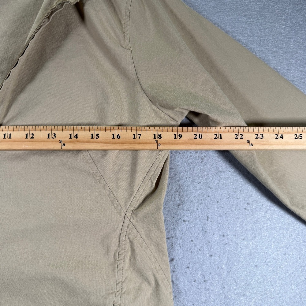 Vintage Patagonia Women's Beige Hooded Full Zip Jacket‎ Coat Size 10 USA Made - Picture 7 of 12